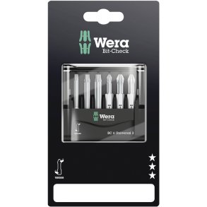 WERA Bit-Check 6 universal 2 SB