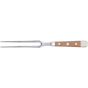 GÃ¼de Alpha Meat Fork 18cm Pear Wood