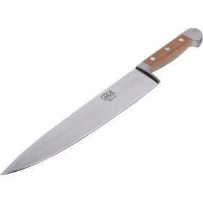 GÃ¼de Alpha cooking knife 26 cm Pear Wood