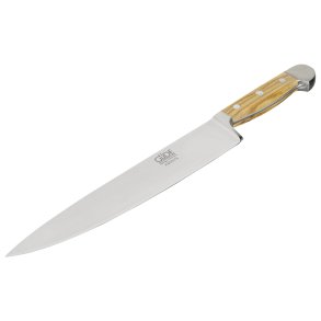 GÃ¼de Alpha cooking knife 26 cm Olive Wood