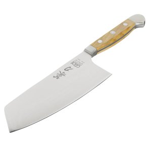 GÃ¼de Alpha cooking knife Chai Dao Olive Wood 16 cm