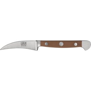 GÃ¼de Alpha peeling knife 6 cm Pear Wood