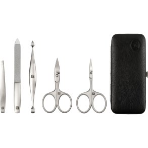 Zwilling PREMIUM leather frame case, black, 5 pcs.