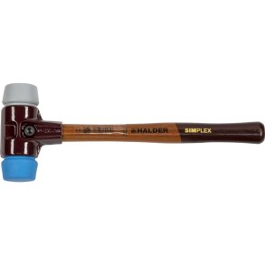 Halder SIMPLEX soft-face mallet 30 TPE-soft/TPE-mid TE SIMPL