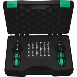 Wera 7440/41 Kraftform torque screwdriver set 0.3-3.0 Nm