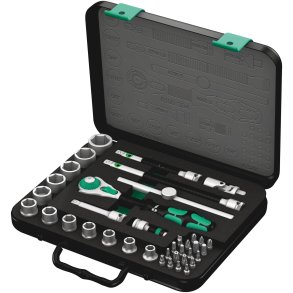 Wera 8100 SB 4 Zyklop Speed Ratchet Set, 3/8   imperial