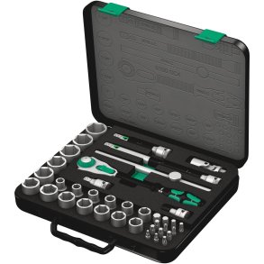 Wera 8100 SC 4 Zyklop Speed Ratchet Set 1/2  Drive imperial