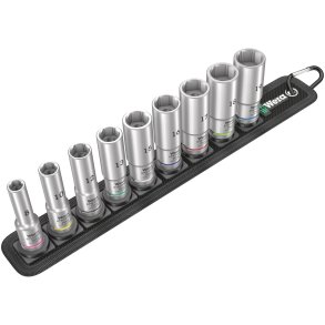Wera Belt B Deep 1 Socket Set 3/8  Drive