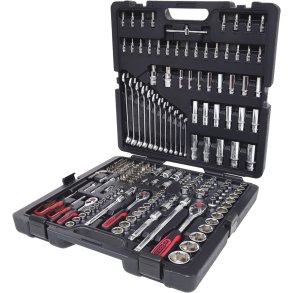 KS Tools 1/4 +3/8 +1/2   216 pcs CHROMEplus Socket Set
