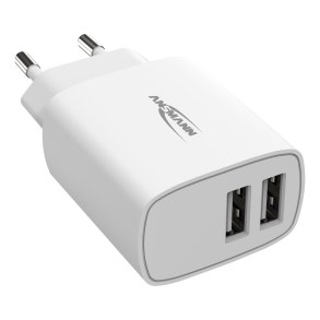 Ansmann Home Charger HC212 2xUSB 2400mA white