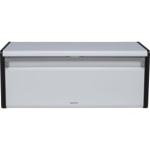 Brabantia Fall Front Bread Bin Square Front white
