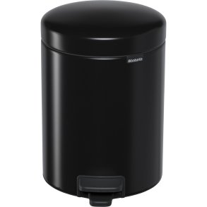 Brabantia Pedal Bin Newicon 5,0 L black matt