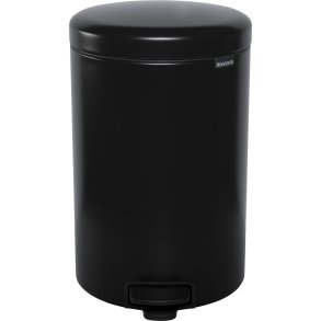 Brabantia Pedal Bin Newicon 20,0 L black matt