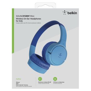 Belkin Soundform Mini-On-Ear Kids Headphone blue AUD002btBL