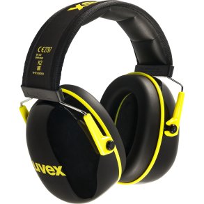 uvex capsule ear prot. K2 black/yellow