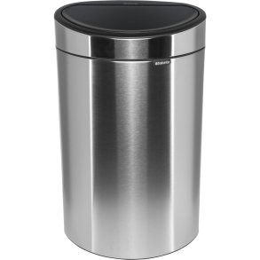 Brabantia Waste Bin Touch Bin New,recycle, 23+10 L steel matt