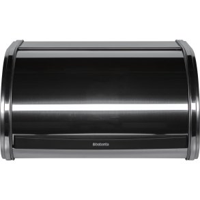 Brabantia Roll Top Bread Bin steel glossy, medium