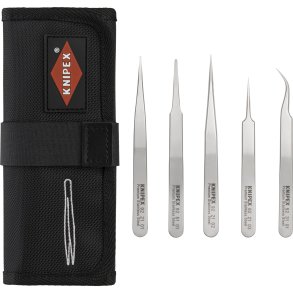 KNIPEX Precision Tweezers Set 5 pieces
