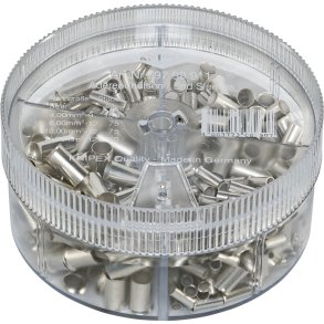 KNIPEX Assortment uninsulated wire ferrules