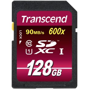 Transcend SDXC             128GB Class10 UHS-I 600x Ultimate