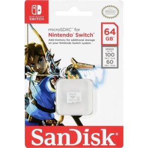 SanDisk microSDXC UHS-I    64GB Nintendo Switch