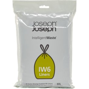 Joseph Joseph Bin Liners 20 pcs. , 30 L Grey