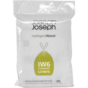 Joseph Joseph Bin Liners 20 pcs. , 30 L transparent