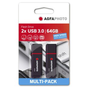 AgfaPhoto USB 3.0           64GB black MP2