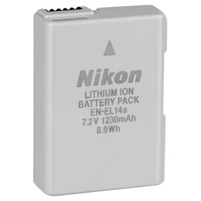 Nikon EN-EL14a Lithium Ion Battery Pack