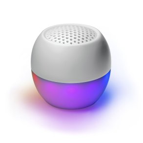 Boompods Tide Round  Speaker Soundflare White