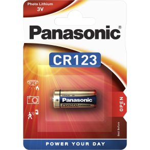 1 Panasonic Photo CR 123 A Lithium