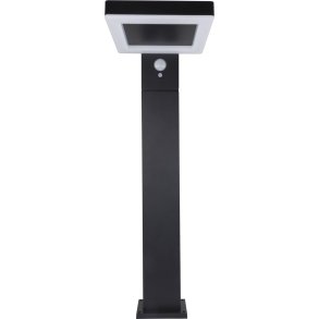 REV LED Solar Floor Lamp Square black                2023001400