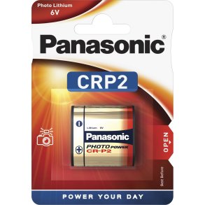 1 Panasonic Photo CR-P2P Lithium