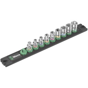 Wera Magnetic Socket Rail  A 4 Zyklop Socket Set