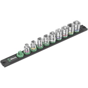 Wera Magnetic Socket Rail  B 4 Zyklop Socket Set