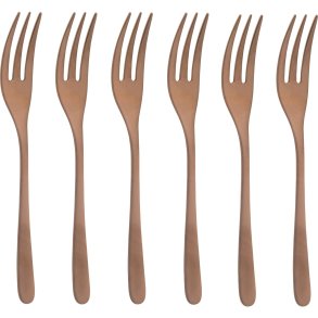 Sambonet Taste PVD 6 Cake Fork Set