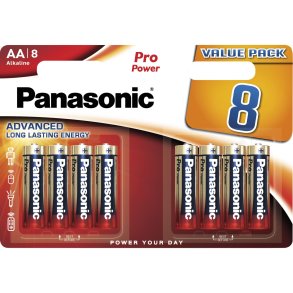 1x8 Panasonic Pro Power LR 6 Mignon AA