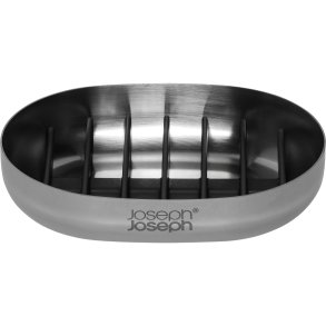 Joseph Joseph EasyStore Luxe Soap Dish    Stainless Steel