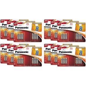 12x8 Panasonic Pro Power LR 03 Micro AAA