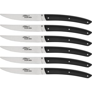 Laguiole Jean Dubost Le Thiers Steak Knives Acrylic 6 pcs.