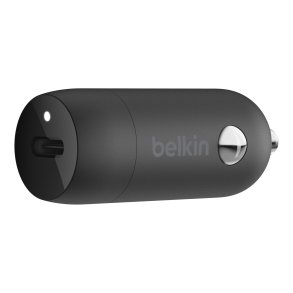 Belkin USB-C Car Charger   30W PD PPS Technol. black CCA004btBK