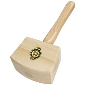 Kirschen Carpenter's Mallet hornbeam head, ash handle 140mm