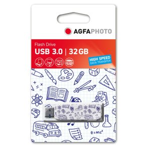 AgfaPhoto USB 3.0           32GB school theme