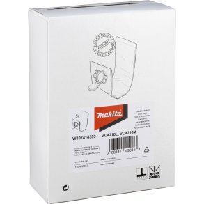 Makita W107418353 Filter Bag M 5pcs