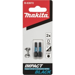 Makita B-63672 Bit T20x25mm 2pcs.