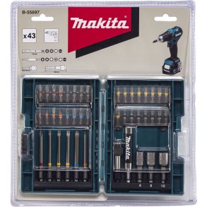Makita B-55697 Bit Set 43pcs