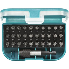 Makita P-73352 T-Bit Set 31 pcs.