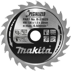 Makita B-33629 SPECIALIZED Saw Blade 136x20x24Z