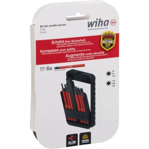 Wiha Bit Set slimBit electric