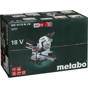 Metabo KGS 18 LTX BL 216 2x 8,0Ah
